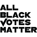 ALL BLACK VOTES MATTER Logo